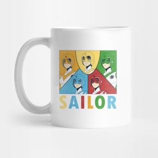 Let's Go Sailor Force Mug